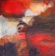 Eruption - Agnes Lang - Mischtechnik-Gouache-Acryl auf Leinwand - Landschaft - Abstrakt Eruption - Agnes Lang - Mischtechnik-Gouache-Acryl auf Leinwand - Landschaft - Abstrakt