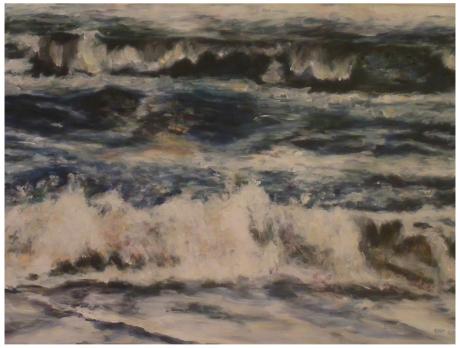 Wellen türkis/blau - Edda Felmy - Array auf Array - Array - Array Wellen türkis/blau - Edda Felmy - Array auf Array - Array - Array