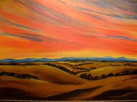 Sonnenuntergang in Ungarn -  Heike - Array auf Array - Array - 