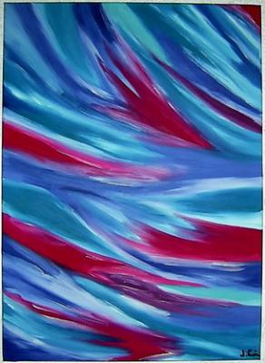 Blue! Öl auf Leinwand! - Jacqueline JC - Array auf Array - Array - Blue! Öl auf Leinwand! - Jacqueline JC - Array auf Array - Array -