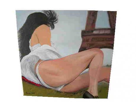 Mädchen am Eiffelturm - Joachim Czech - Array auf Array - Array - Mädchen am Eiffelturm - Joachim Czech - Array auf Array - Array -