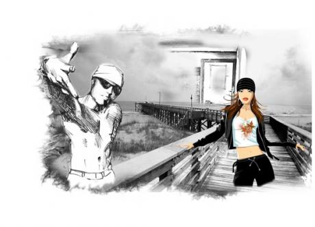 Bridges to Babylon - Neon MOORE - auf - Array - Bridges to Babylon - Neon MOORE - auf - Array -