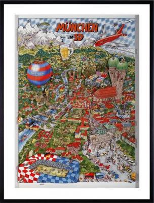 3D Bild München - art333 - auf - Array - 3D Bild München - art333 - auf - Array -