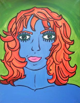 Woman in Blue - Magdalena Anna Penack - Array auf Array - Array - Array Woman in Blue - Magdalena Anna Penack - Array auf Array - Array - Array