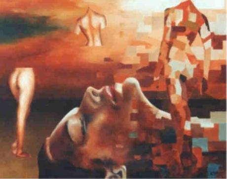 Landschaft mit Kopf (2000) -KHM- -  KHM - Array auf  - Array - 