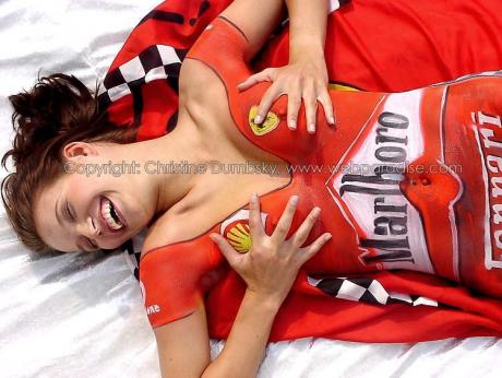 Ferrari BodyART - Christine Dumbsky - auf - Array - Ferrari BodyART - Christine Dumbsky - auf - Array -