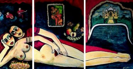 Kamasutra 3 - Gesamtbild (Hängevorschlag) (2001) - - Anya Sander - Array auf Array - Array - Kamasutra 3 - Gesamtbild (Hängevorschlag) (2001) - - Anya Sander - Array auf Array - Array -