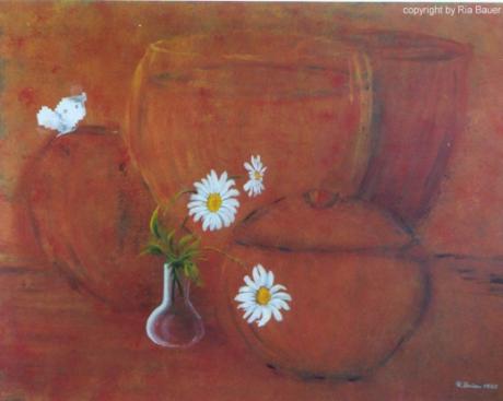 Margeriten (1992) Ria Bauer - Ria Bauer - Array auf Array - Array - 