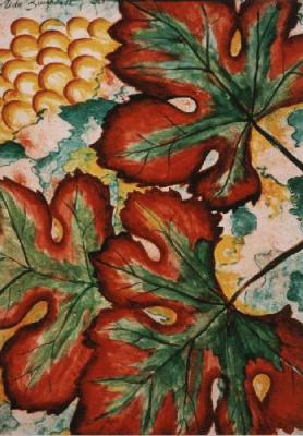 Weintrauben 1996 Udo Burkhardt - Udo Lutz Burkhardt - Array auf Array - Array - 