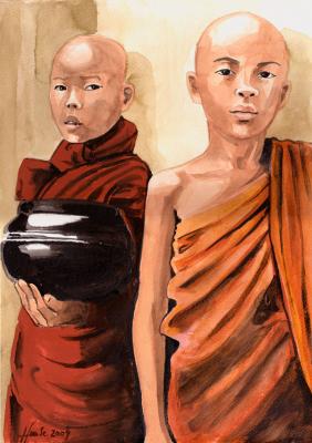 Kleine Mönche - Kerstin Haase - Array auf Array - Array - Array Kleine Mönche - Kerstin Haase - Array auf Array - Array - Array