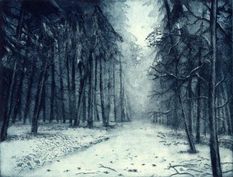 Winterwald - Manfred Manfred Hönig - Array auf - Array - Winterwald - Manfred Manfred Hönig - Array auf - Array -