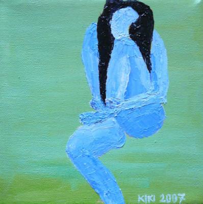 Akt Blau 2 (11/2007) - Reinhard KIKI - Array auf Array - Array - Akt Blau 2 (11/2007) - Reinhard KIKI - Array auf Array - Array -