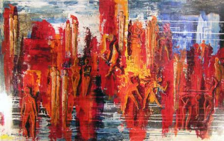 Besuch im Skulpturenpark (2006) - Ines Kollar - Array auf Array - Array - Besuch im Skulpturenpark (2006) - Ines Kollar - Array auf Array - Array -