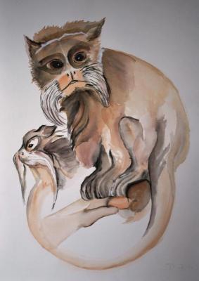 Kaiserschnurrbarttamarin (November 2008) -  MaRhon - Array auf Array - Array - 