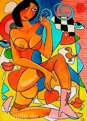 Last cigarette (2005) - Caprice Meló - auf Array - Array - Last cigarette (2005) - Caprice Meló - auf Array - Array -