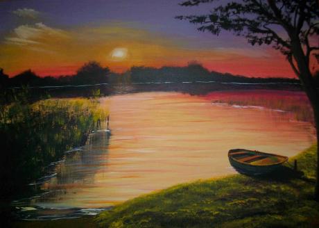 Sonnenuntergang - Knut Stein - Array auf Array - Array - Array Sonnenuntergang - Knut Stein - Array auf Array - Array - Array