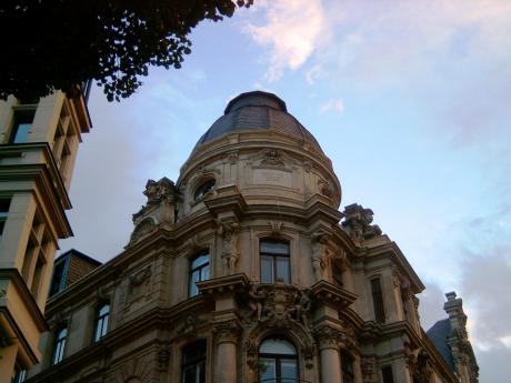 Sommerabend am Universitätsring in Halle / Saale - Wolfgang Bergter - Array auf Array - Array - 