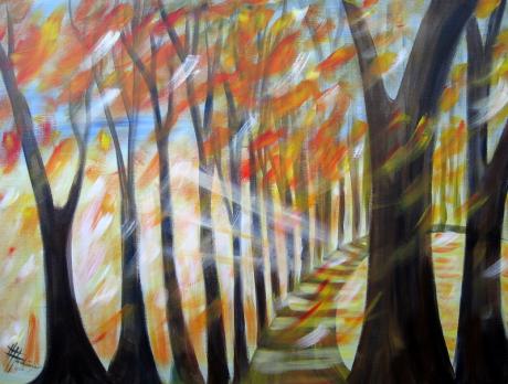 Herbst im Neuburger-Wald - Hans Hackinger - auf Array - Array - Herbst im Neuburger-Wald - Hans Hackinger - auf Array - Array -