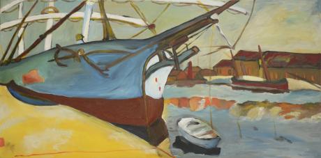 Segelschiff im Hafen - Jutta Schröder - Array auf Array - Array - Array Segelschiff im Hafen - Jutta Schröder - Array auf Array - Array - Array