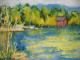 am See - Hanna Herrmann - Aquarell auf Papier - See - am See - Hanna Herrmann - Aquarell auf Papier - See -