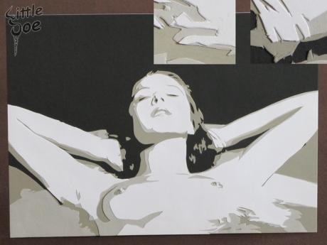 Scherenschnitt-Frau 3 - Little Joe - auf - Array - Scherenschnitt-Frau 3 - Little Joe - auf - Array -