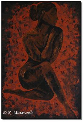 Alana - Acrylgemälde gespachtelt - Klaudia Warwel - Array auf Array - Array - Array Alana - Acrylgemälde gespachtelt - Klaudia Warwel - Array auf Array - Array - Array