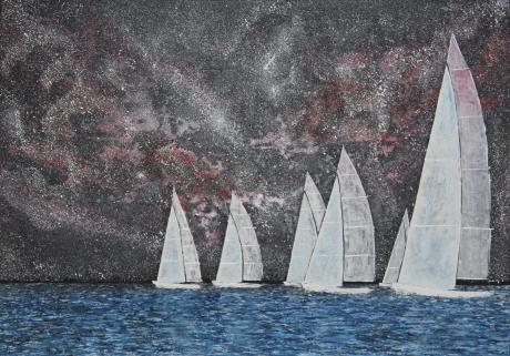 Nachtregatta - Alexander Majer - Array auf Array -  - 