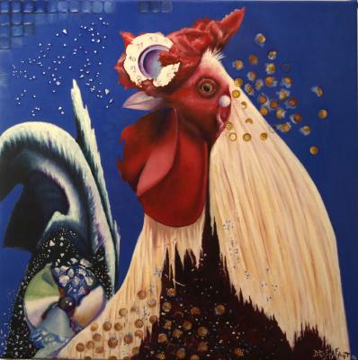 Tierkreis der chinesischen Astrologie, der Hahn - Catherine Désenfant - Array auf Array - Array - Array Tierkreis der chinesischen Astrologie, der Hahn - Catherine Désenfant - Array auf Array - Array - Array