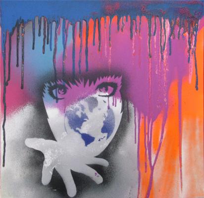 -Girl Kiss The World-- - Moritz Milewski - Array auf  - Array - Array