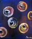 bubbles 3 - Inken Stampa - Acryl auf Leinwand - - Abstrakt bubbles 3 - Inken Stampa - Acryl auf Leinwand - - Abstrakt