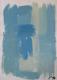 blau - Inken Stampa - Tempera auf Papier - - blau - Inken Stampa - Tempera auf Papier - -