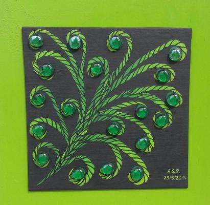 Green Fern of Glass - Annegret Sigrid Gick - Array auf Array - Array - Array Green Fern of Glass - Annegret Sigrid Gick - Array auf Array - Array - Array
