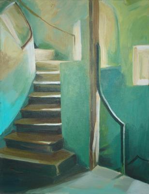 grüne treppe - ingrid wenz-gahler - Array auf Array - Array - Array grüne treppe - ingrid wenz-gahler - Array auf Array - Array - Array