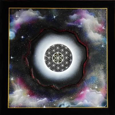 Blume des Lebens 20 - Donna Kusserow - Array auf - Array - Array Blume des Lebens 20 - Donna Kusserow - Array auf - Array - Array