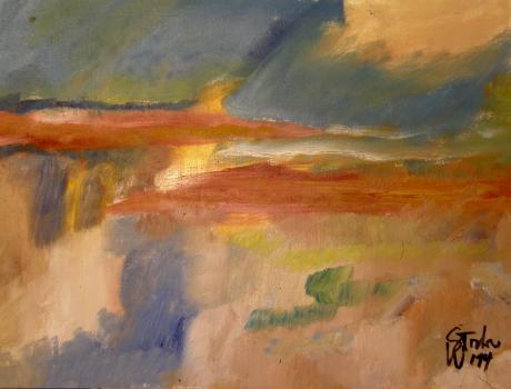 Landschaft I - Wolfgang Stocker - Array auf Array - Array - Array