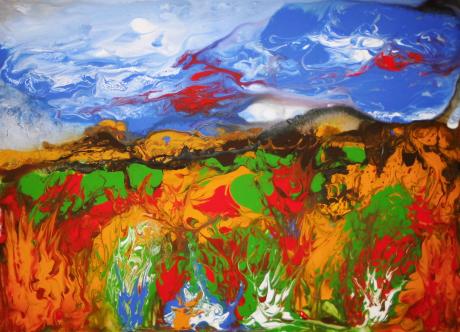 Sommerlandschaft - Klaus Scholl - Array auf Array - Array - Sommerlandschaft - Klaus Scholl - Array auf Array - Array -