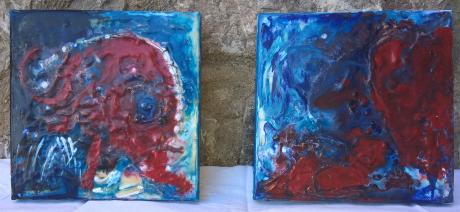 Diptichon-- - Alexa Hoerning - Array auf Array - Array - Diptichon-- - Alexa Hoerning - Array auf Array - Array -