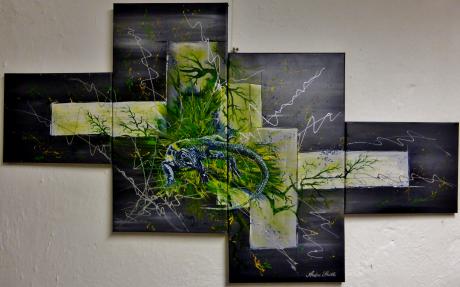 Echse - Andrea Späthe - Array auf Array - Array - Echse - Andrea Späthe - Array auf Array - Array -